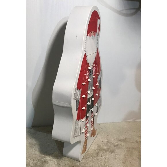 Ikea Santa Claus Advent Calendar Reusable 24 Drawers Heavy Cardboard Julmys 18" - Picture 5 of 16